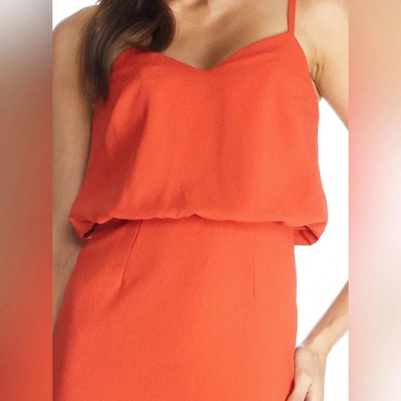 Dress the Population Alondra Cocktail Dress in Poppy - Picture 2 of 9